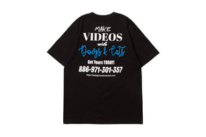 Make Video Tee / Black