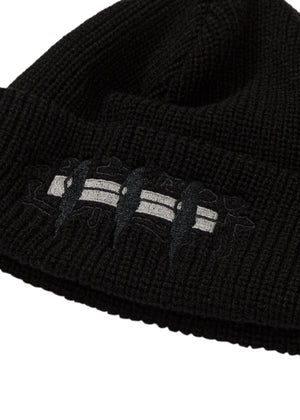 F—W Knit Hat / Black