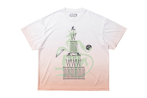 在素材輪播內開啟圖片，I/Y Cake Mesh Tee / Orange
