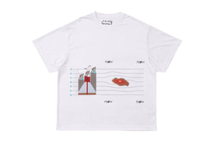 Rupt Mesh Tee / White 이미지를 슬라이드 쇼에서 열기
